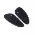 Trip Machine, Mini Diamond tank pads. Black suede
