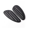 Trip Machine, Mini Classic leather tank pads. Black
