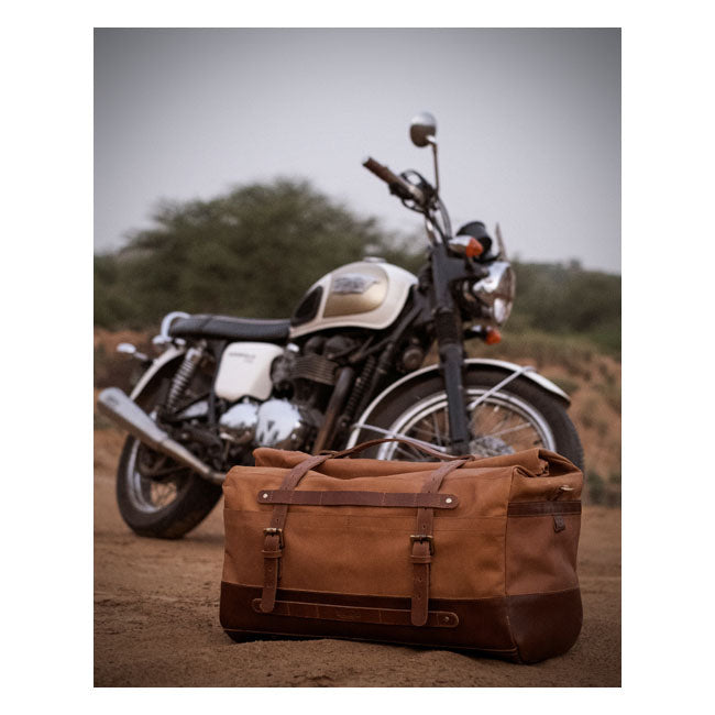 Trip Machine, Outlaw duffle bag. 50 liter. Vintage tan