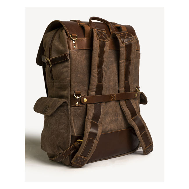 Trip Machine Rambler backpack bag vintage tan