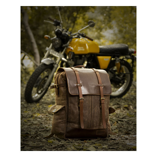 Trip Machine Rambler backpack bag vintage tan