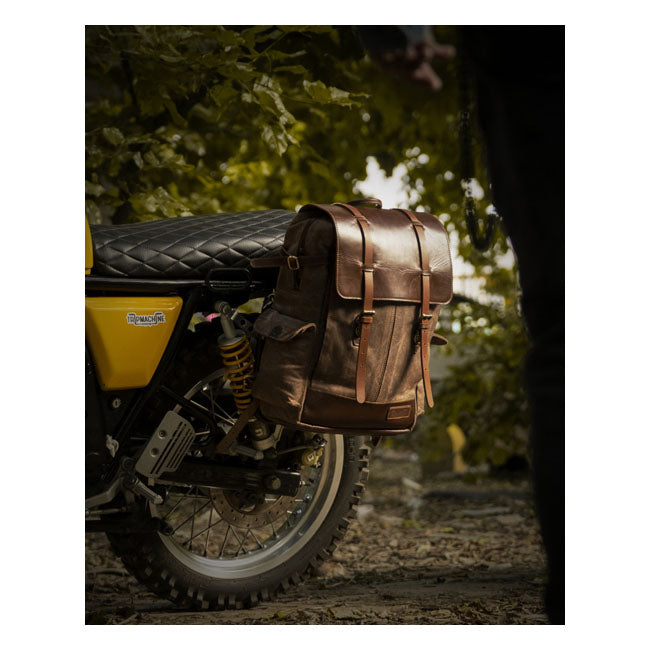 Trip Machine Rambler backpack bag vintage tan