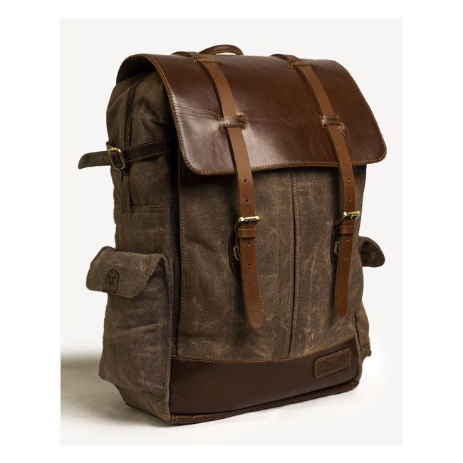 Trip Machine Rambler backpack bag vintage tan