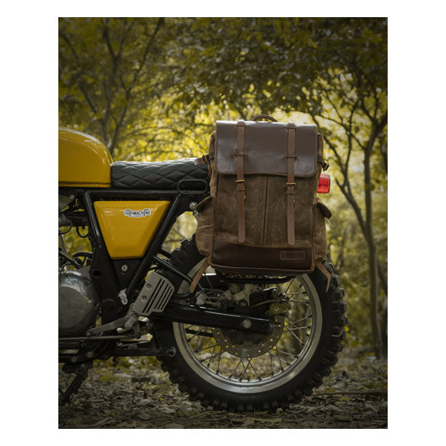 Trip Machine Rambler backpack bag tobacco brown