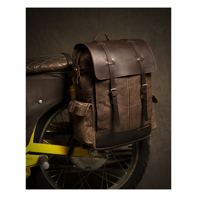Trip Machine Rambler backpack bag tobacco brown