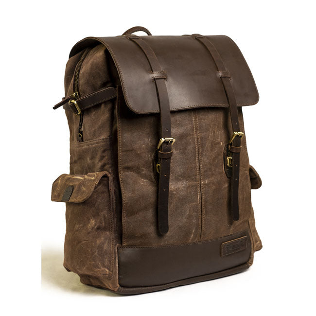 Trip Machine Rambler backpack bag tobacco brown