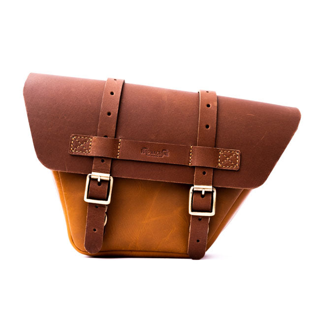 Trip Machine, Wingman side panel bag set. Vintage tan