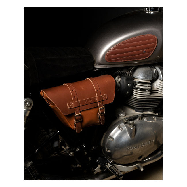 Trip Machine, Wingman side panel bag set. Vintage tan