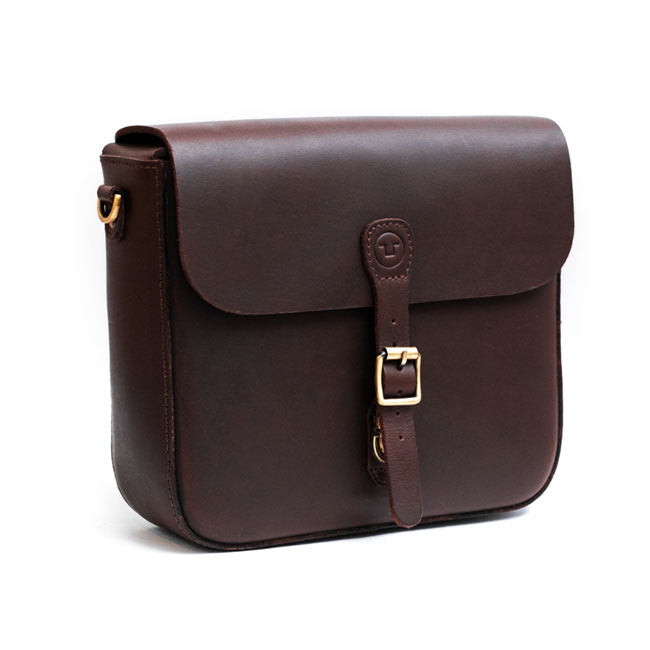 Trip Machine, ''Classic'' saddlebag. Caffeine brown