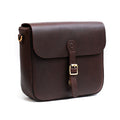 Trip Machine, ''Classic'' saddlebag. Caffeine brown