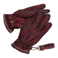 13 1/2 Loud Ride gloves burgundy