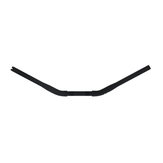 Burly, 1-1/4" drag bar. Matte black