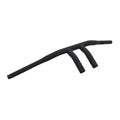 Burly, 1-1/4" riser drag bar. 7" rise. Matte black