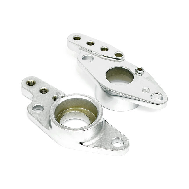 Swingarm bracket, floorboard mount. left & right set