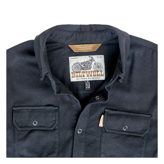 Biltwell Hi Test Flannel shirt black