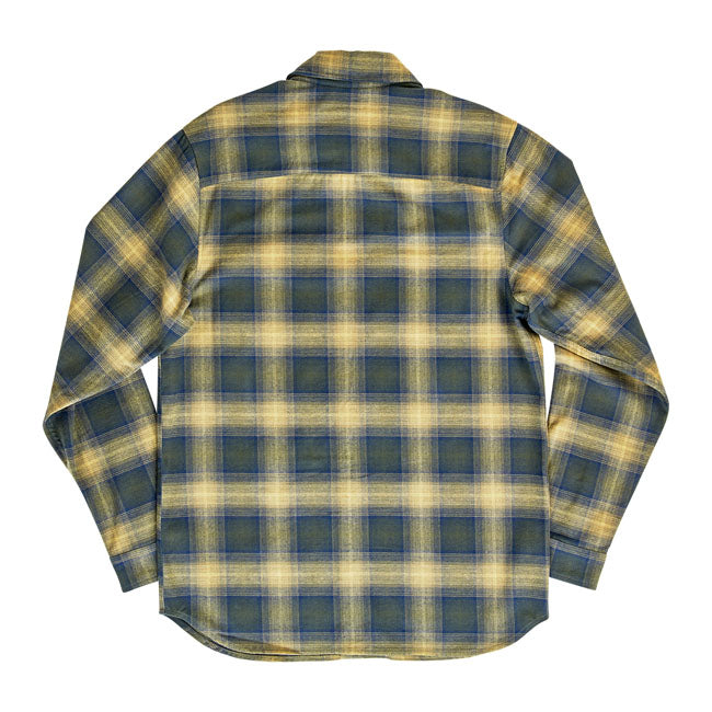 Biltwell Hi Test Flannel shirt moss
