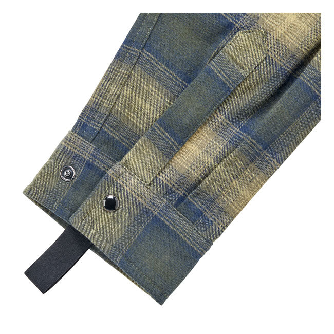 Biltwell Hi Test Flannel shirt moss