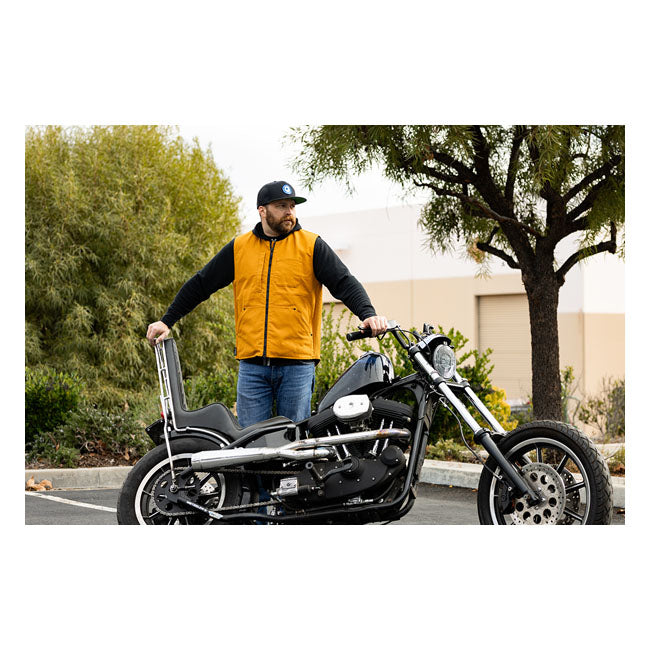 Biltwell 4 Speed vest gold