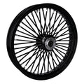 MCS radial 48 fat spoke front wheel 3.50 x 23 SF black — 04-05 FXDWG