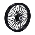 MCS radial 48 fat spoke front wheel 3.50 x 23 DF black — Custom applications