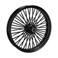 MCS radial 48 fat spoke front wheel 3.50 x 21 SF black — 04-05 FXDWG