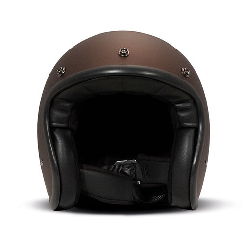 *10 WORKING DAYS EXTRA TRANSIT TIME* DMD Retro helmet Caffè
