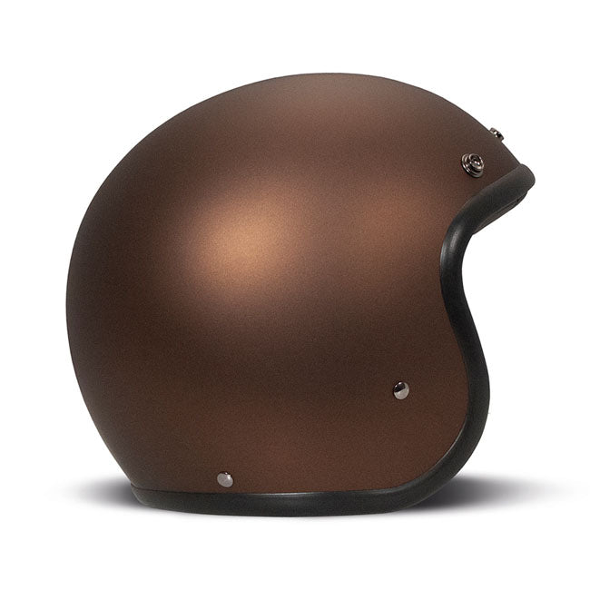 *10 WORKING DAYS EXTRA TRANSIT TIME* DMD Retro helmet Caffè