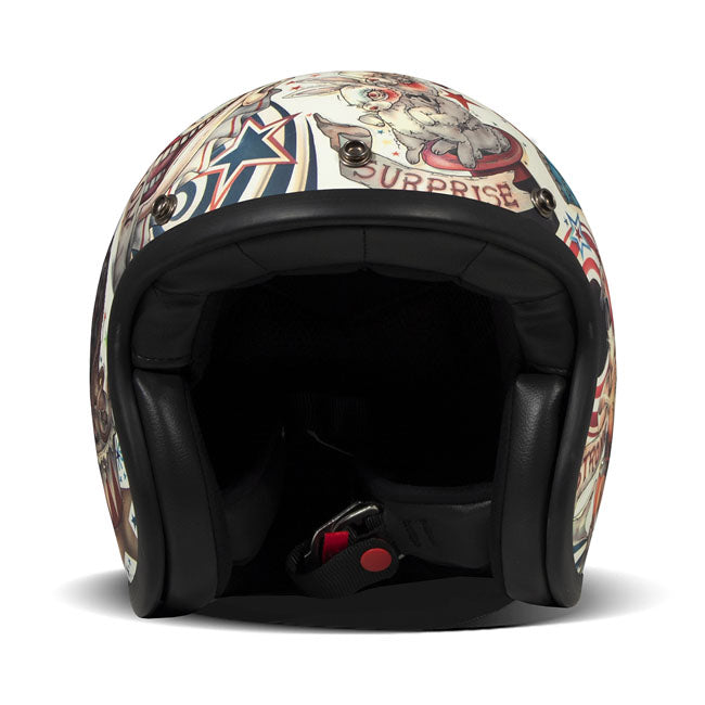 *10 WORKING DAYS EXTRA TRANSIT TIME* DMD Retro helmet Circus