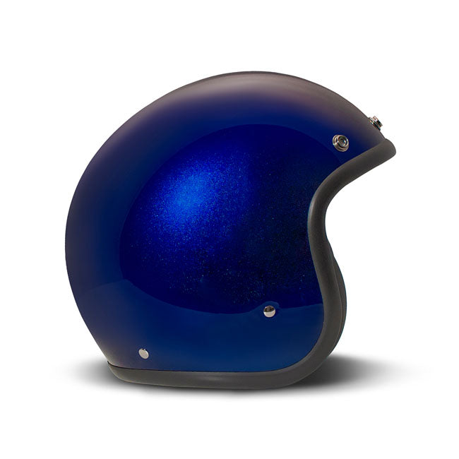 *10 WORKING DAYS EXTRA TRANSIT TIME* DMD Retro helmet Deep Blue