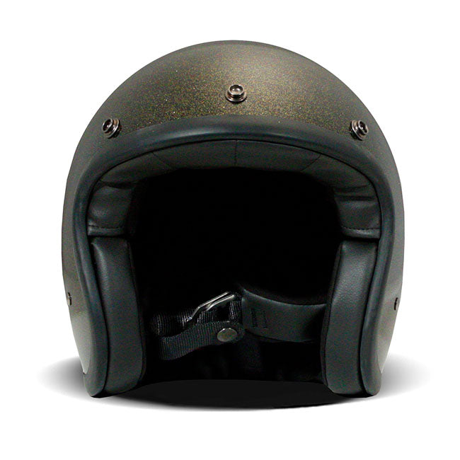 *10 WORKING DAYS EXTRA TRANSIT TIME* DMD Retro helmet Glitter Bronze