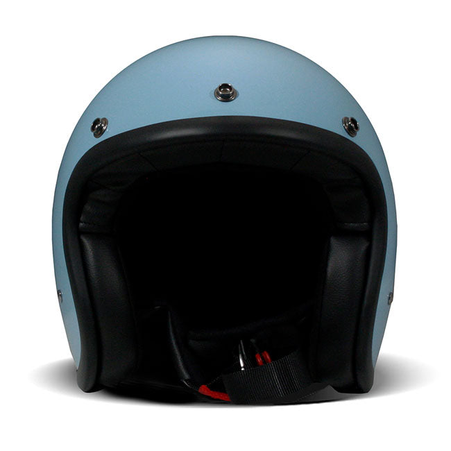 *10 WORKING DAYS EXTRA TRANSIT TIME* DMD Retro helmet Light Blue