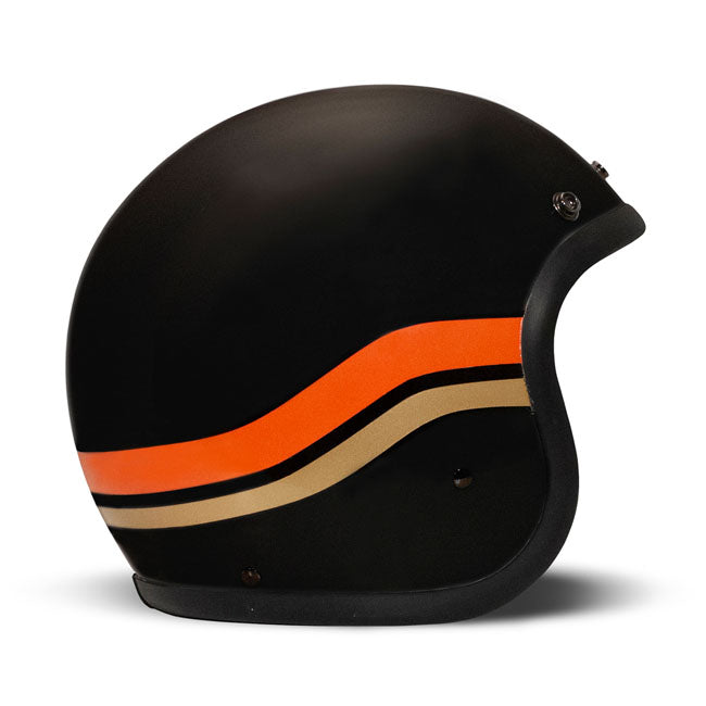 DMD Retro helmet Matt Black Sunset