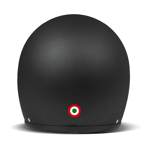 *10 WORKING DAYS EXTRA TRANSIT TIME* DMD Retro helmet Ita Black