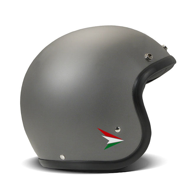 *10 WORKING DAYS EXTRA TRANSIT TIME* DMD Retro helmet Ita Grey