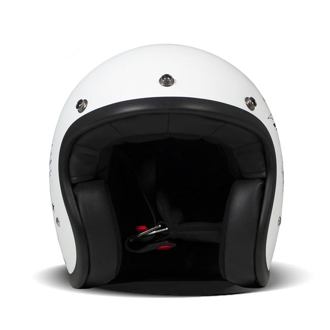 *10 WORKING DAYS EXTRA TRANSIT TIME* DMD Retro helmet Oldie