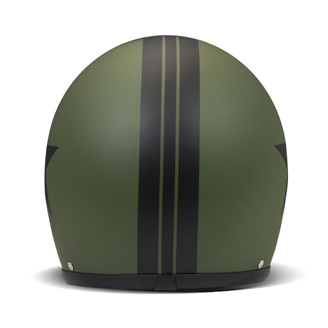 DMD Retro helmet Star Green