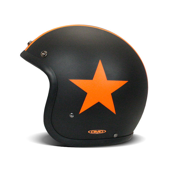 DMD Retro helmet Star Orange
