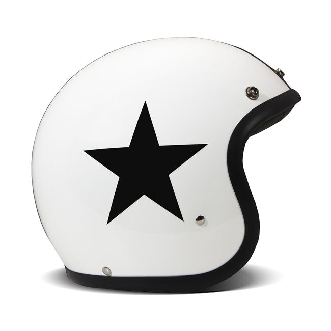 DMD Retro helmet Star White