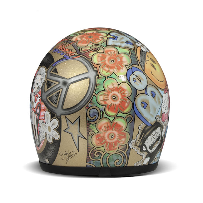 *10 WORKING DAYS EXTRA TRANSIT TIME* DMD Retro helmet Woodstock