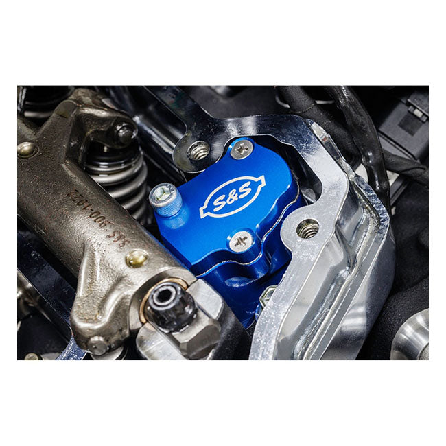 S&S, billet head breather kit for M8