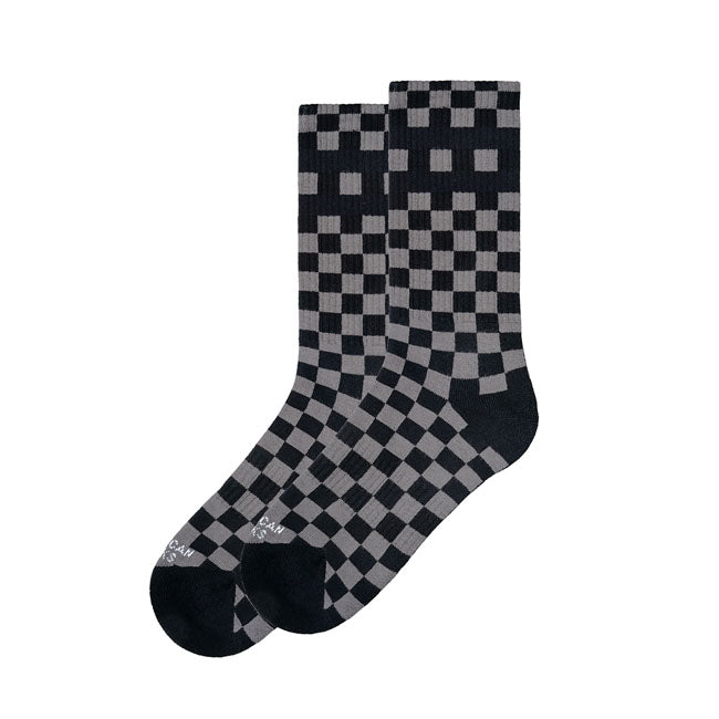 American Socks Checkerboard Mid High classic socks