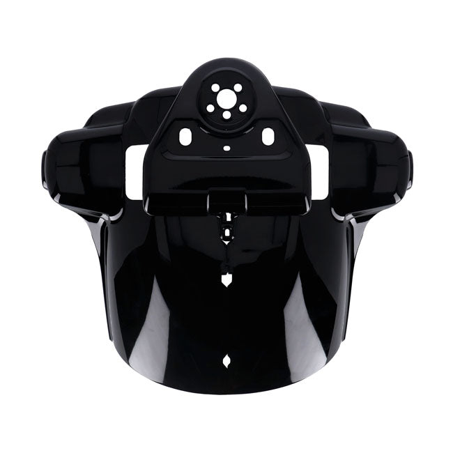 MCS, Road King headlamp nacelle cover. Black