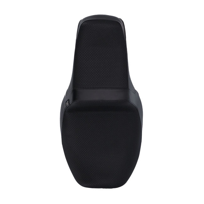 LePera, Tailwhip Basket Weave 2-Up Seat. Black