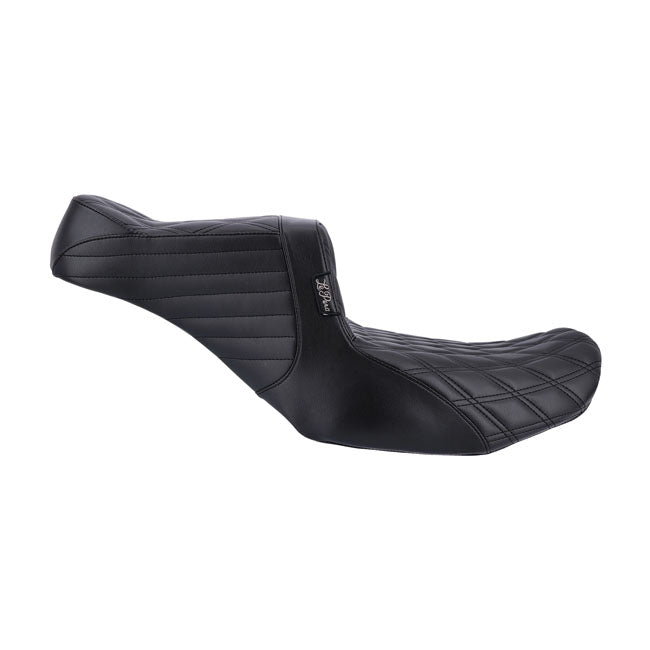 LePera, Tailwhip Double Diamond 2-Up Seat. Black