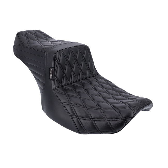 LePera, Tailwhip Double Diamond 2-Up Seat. Black
