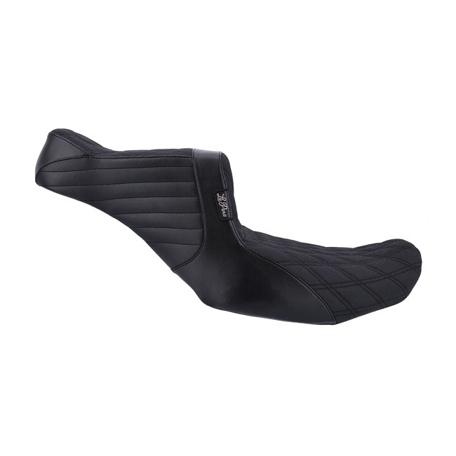 LePera, Tailwhip Double Diamond 2-Up Seat. Gripp. Black