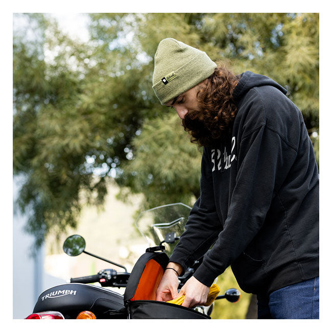 Biltwell Evergreen loden beanie