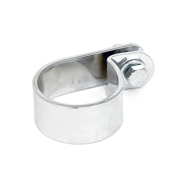 Paughco, Muffler P-clamp 1-3/4" chrome — Universal