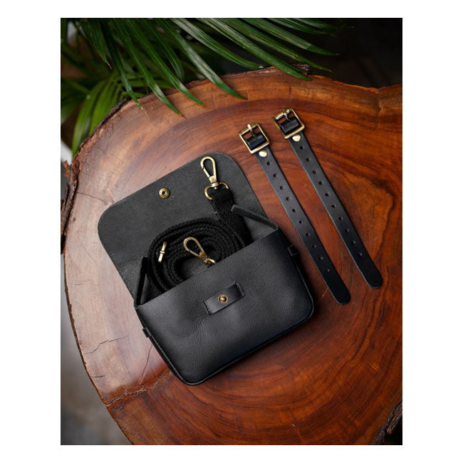 Trip Machine Sidekick Moto Pouch Black
