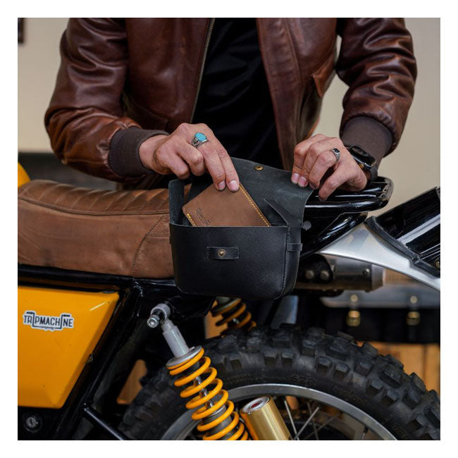 Trip Machine Sidekick Moto Pouch Black
